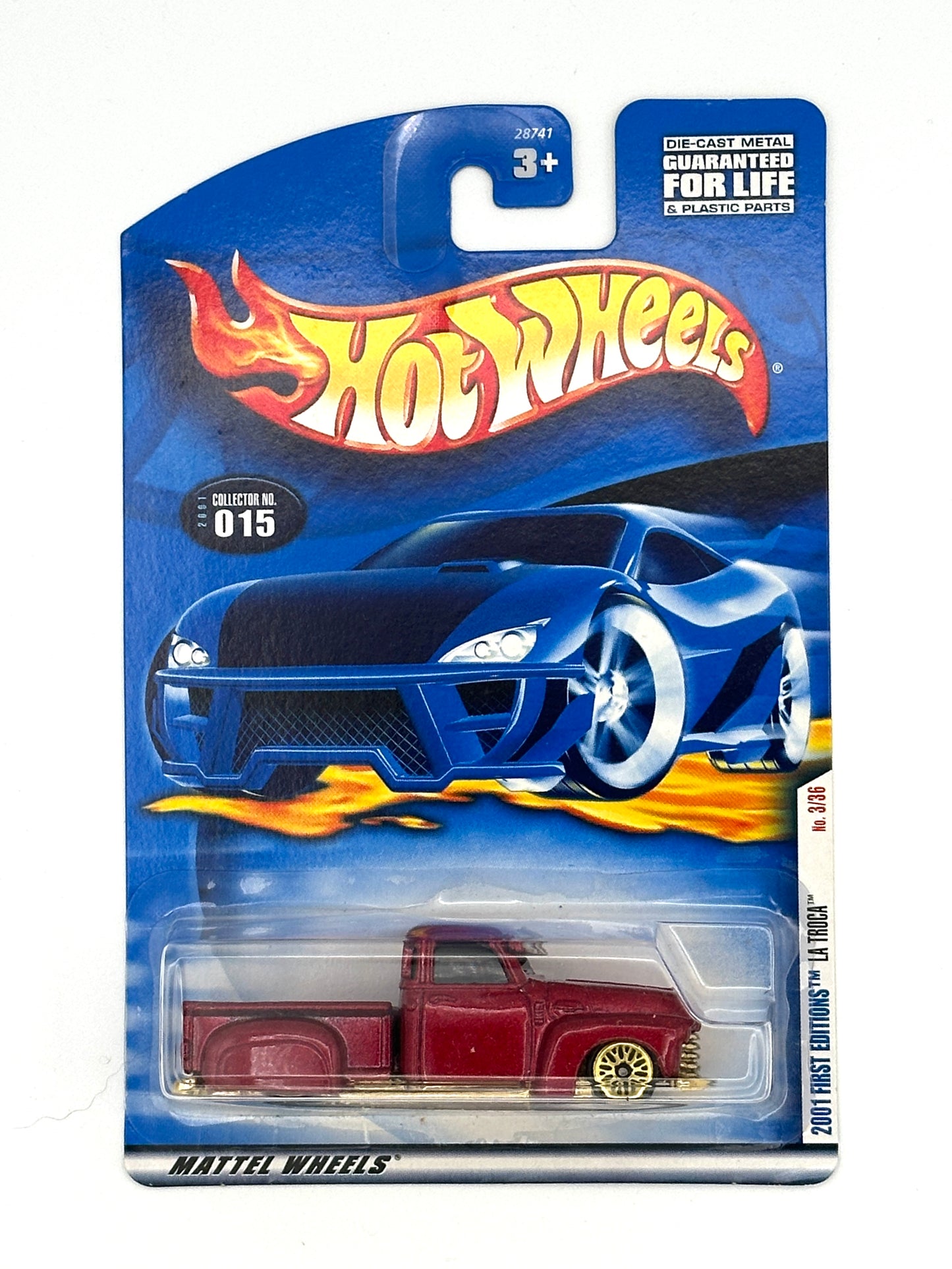 La Troca 2001 First Editions Truck - Burgundy