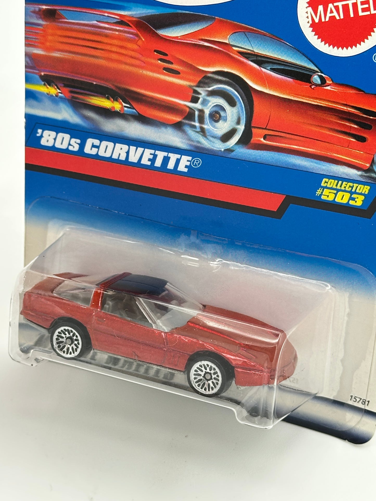 80's Chevy Corvette - Red