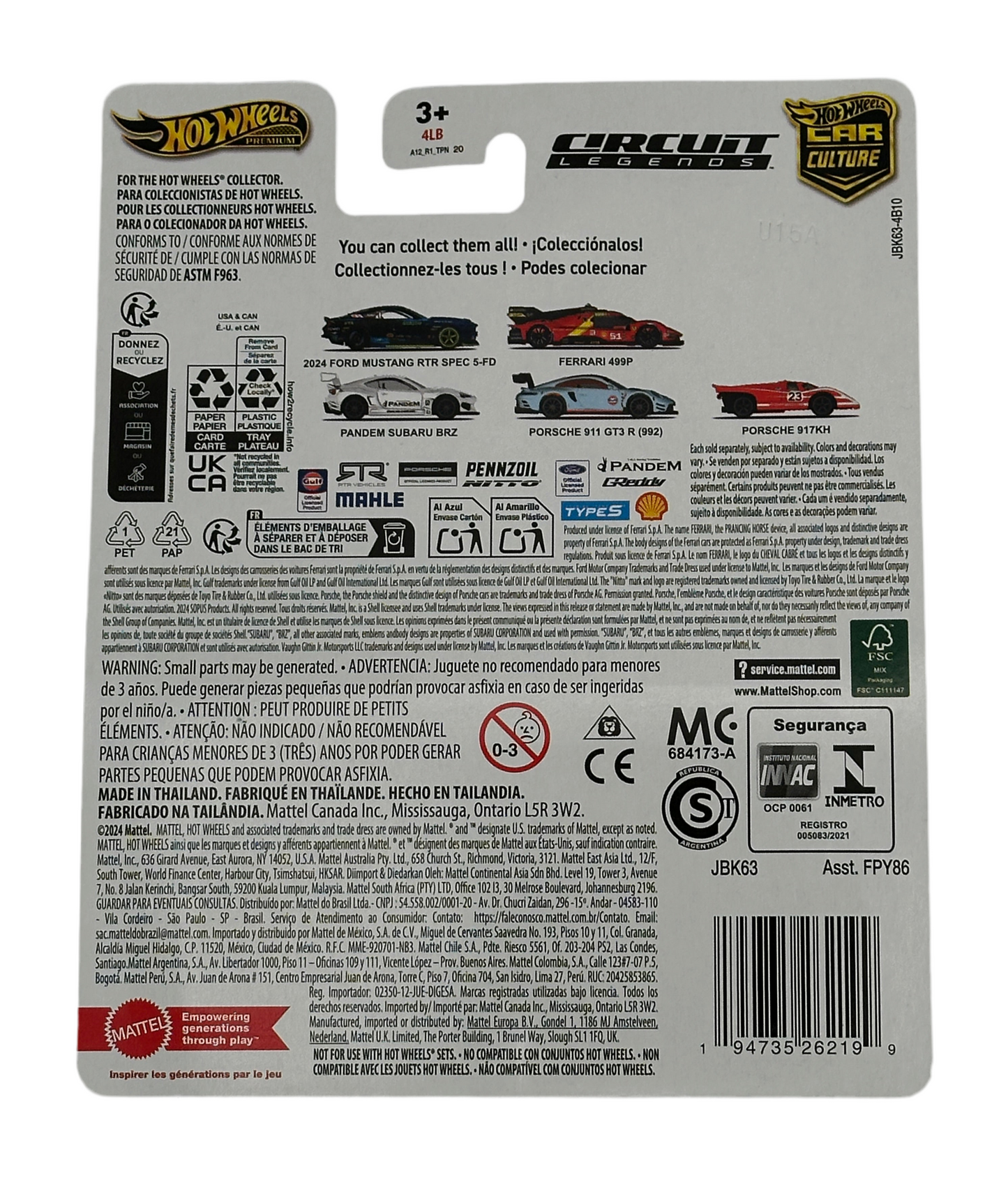 HW Premium Circuit Legends Porsche 917kh