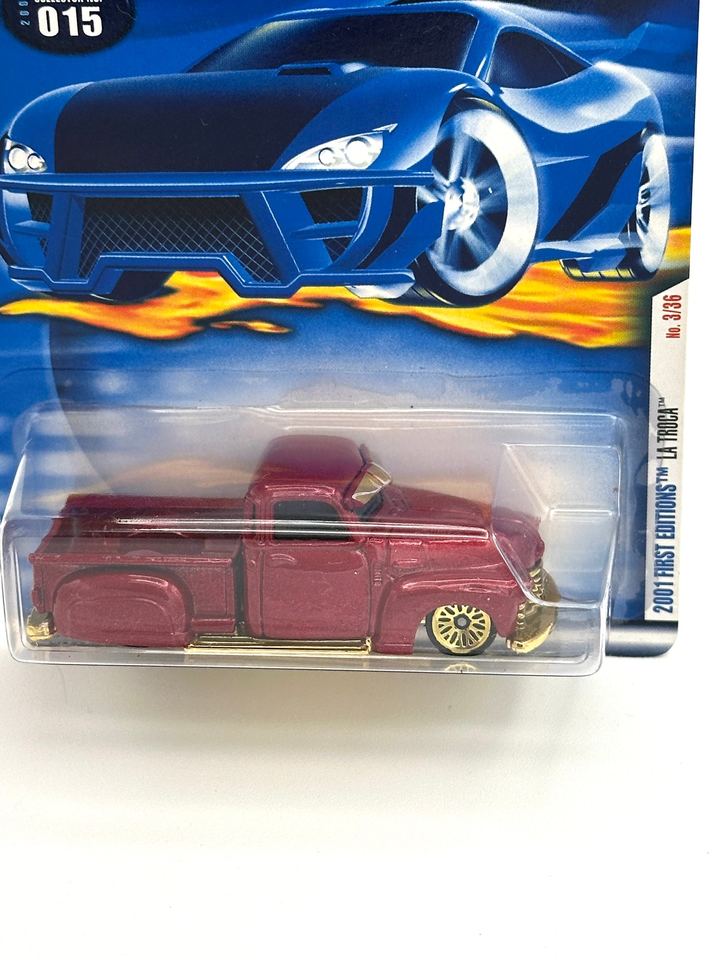La Troca 2001 First Editions Truck - Burgundy
