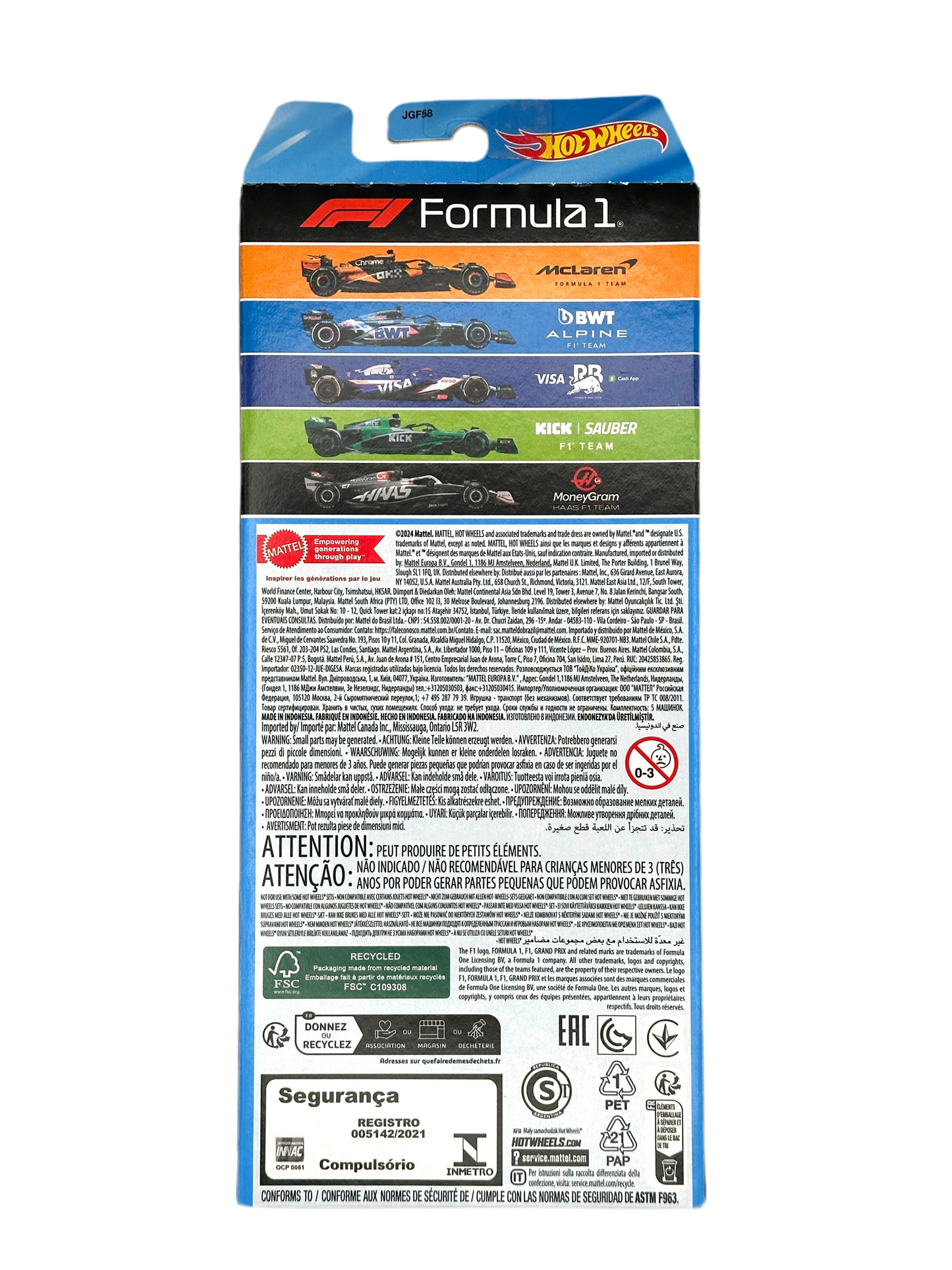 Formula 1 - F1 Cars 5-Pack