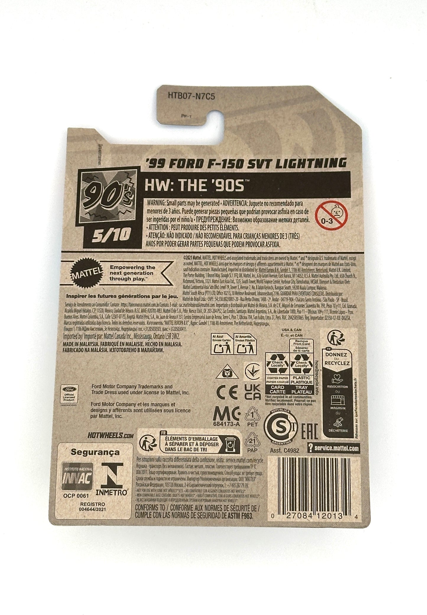 99 Ford F-150 SVT Lightning Truck - Silver Souza