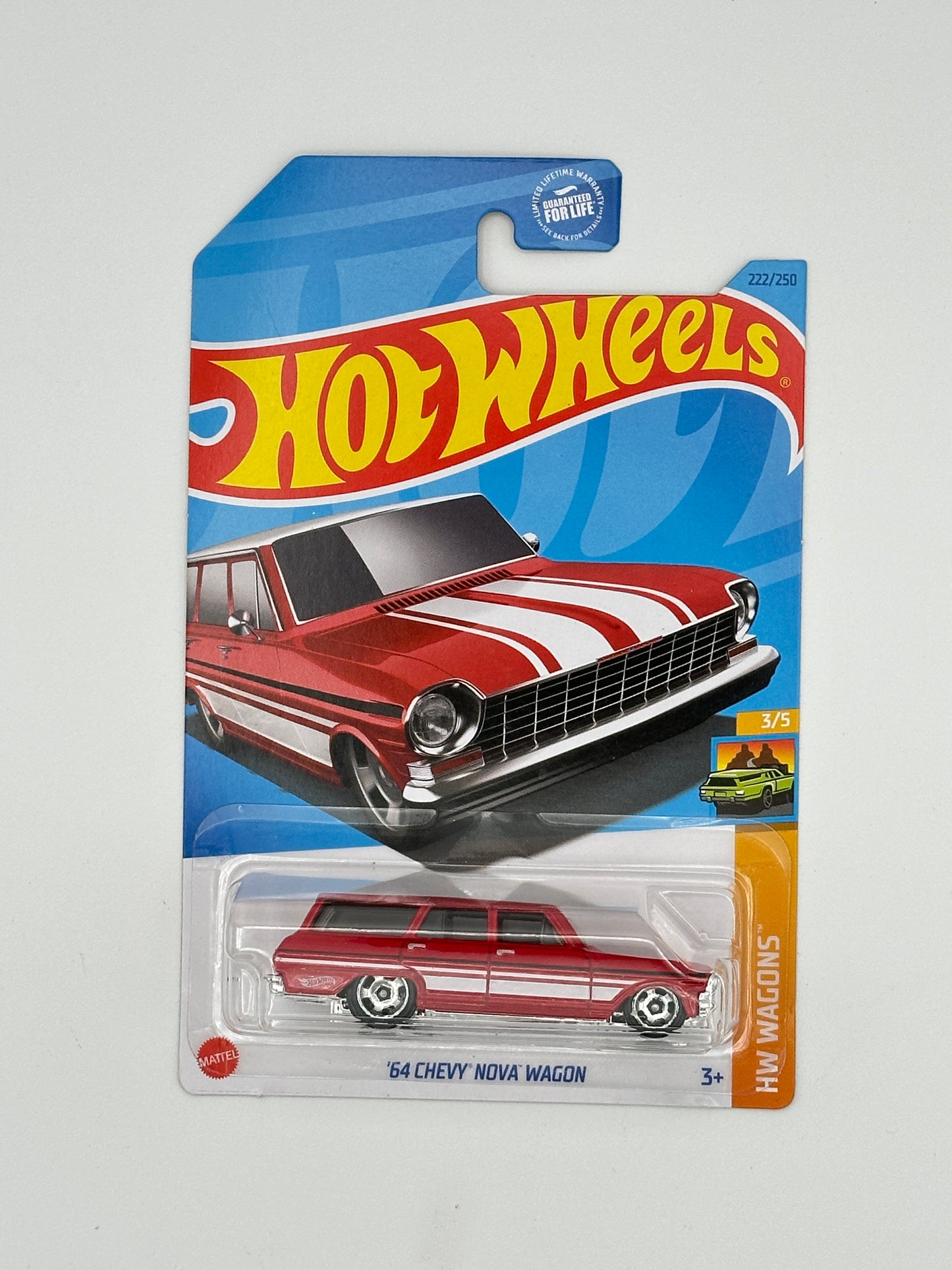 64 Chevy Nova Wagon - Red