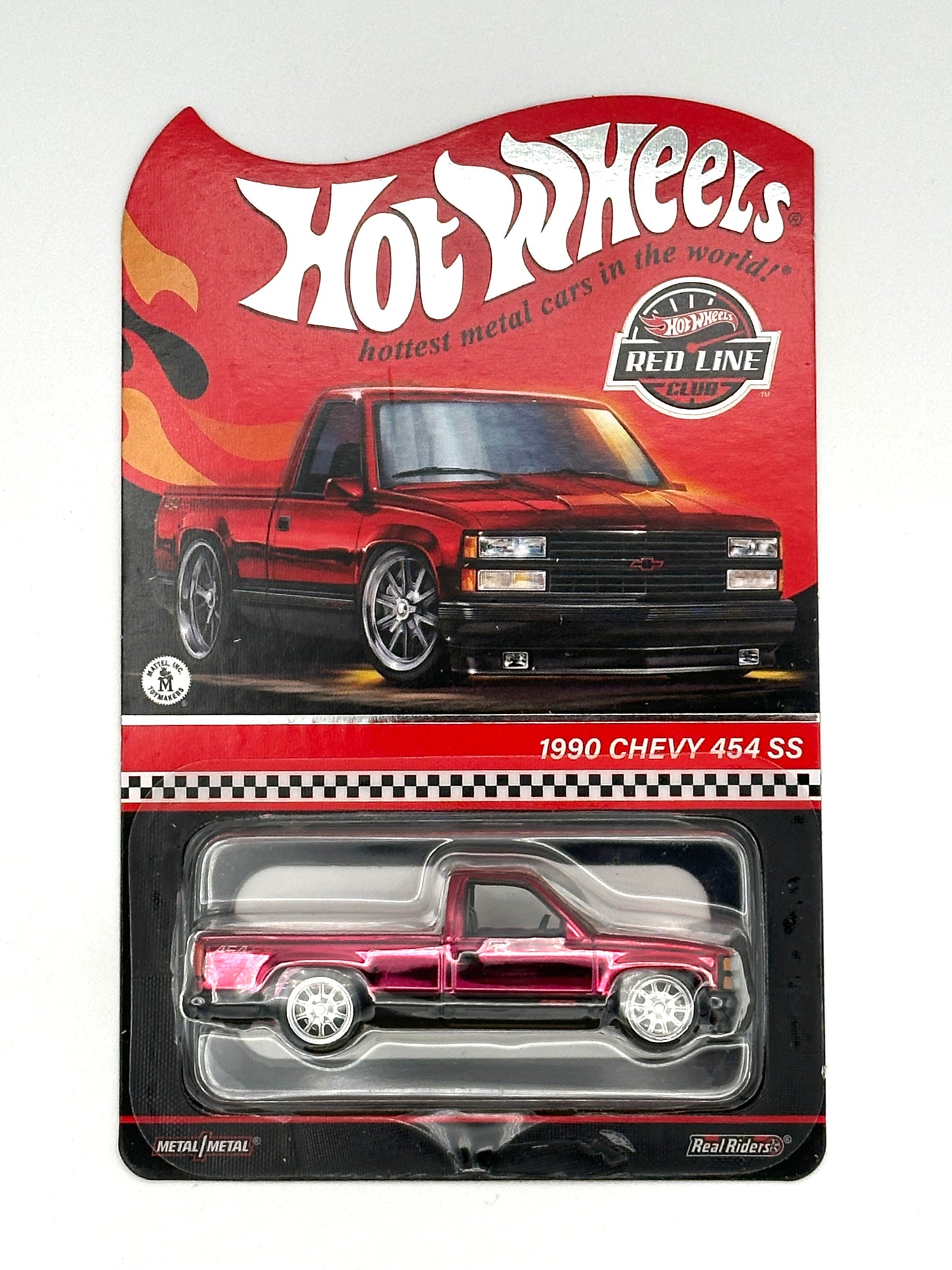 1990 Chevy 454 SS RLC Truck - Red Spectra Flame