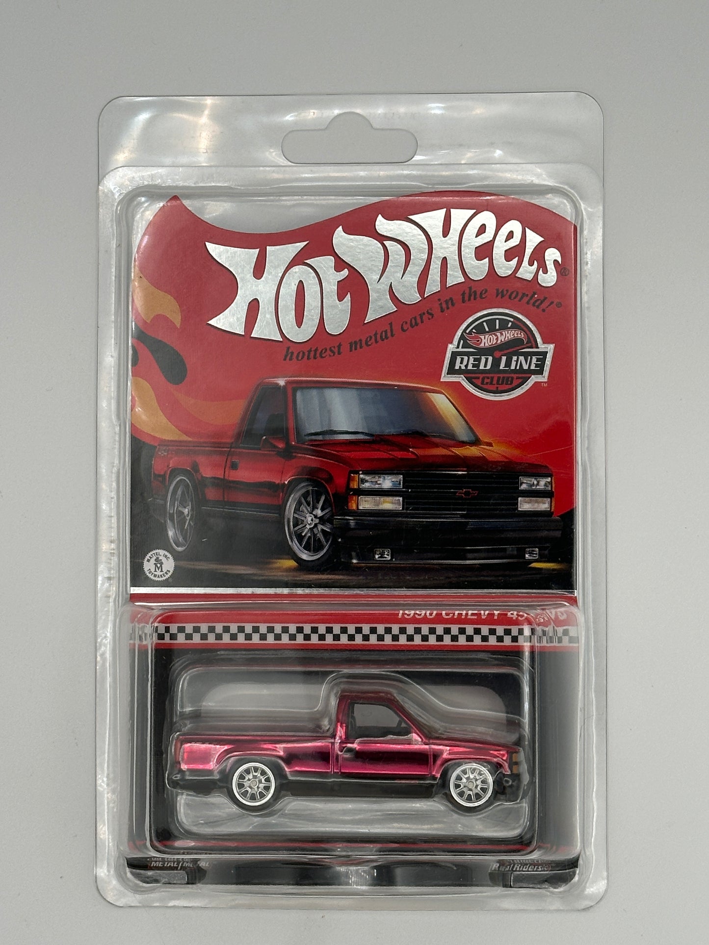 1990 Chevy 454 SS RLC Truck - Red Spectra Flame