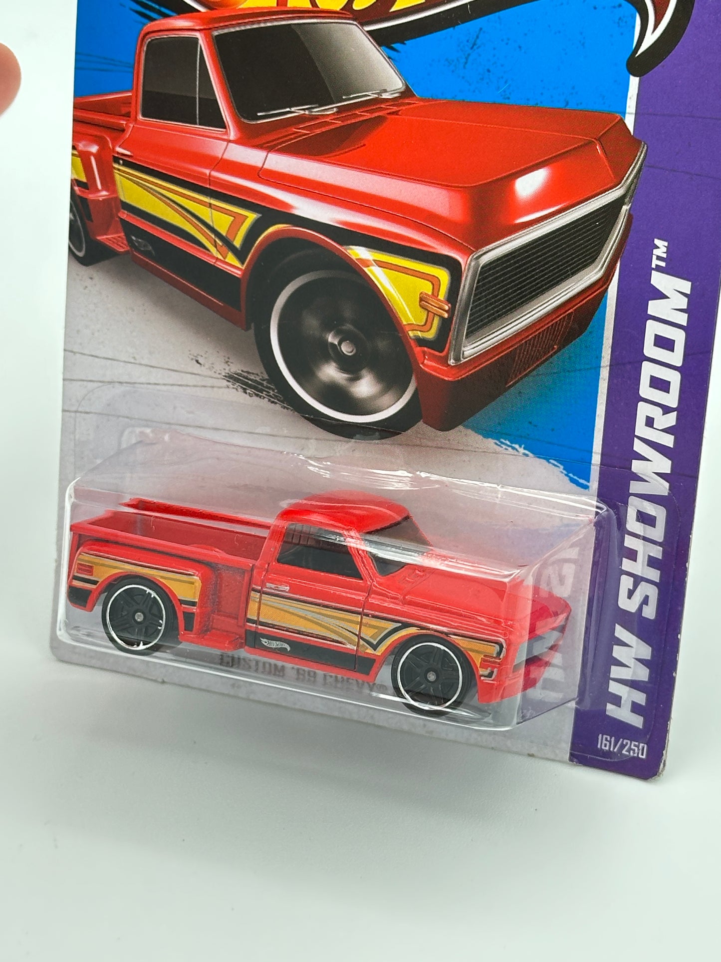 Custom '69 Chevy Pickup - Red/Yellow