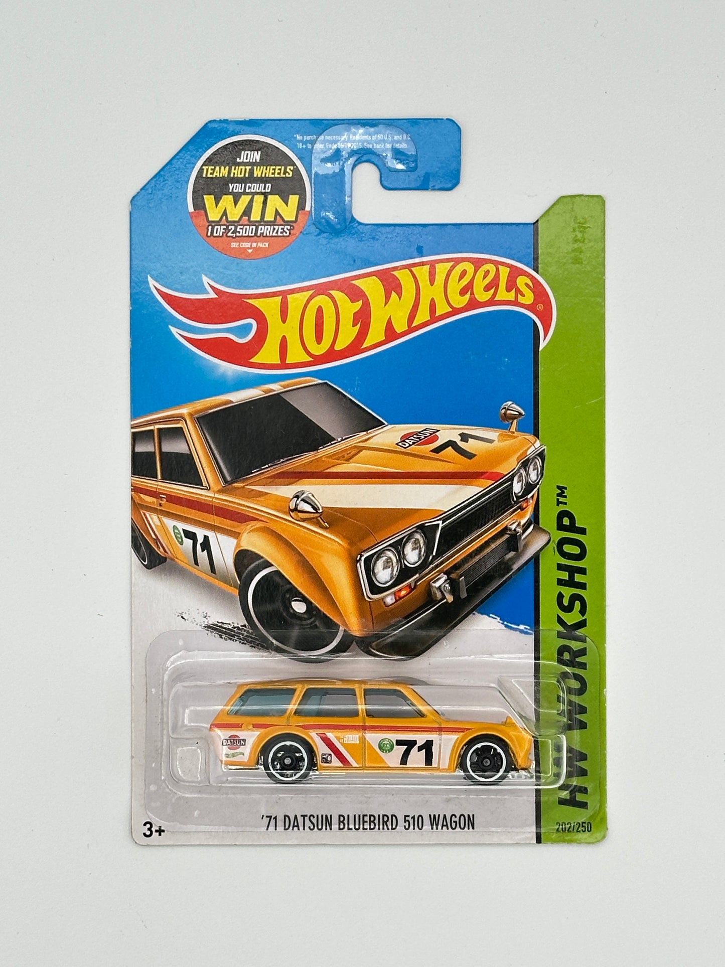 1971 Datsun Bluebird 510 Wagon - Yellow