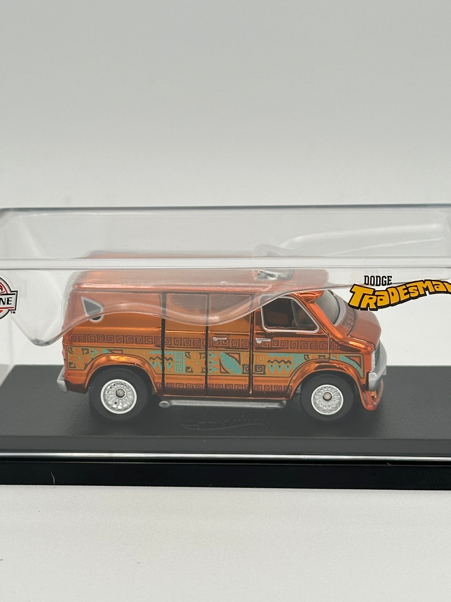 Red Line Club Exclusive 70s Dodge Tradesman Van TIKI SURF Rootbeer Spectraflame RLC