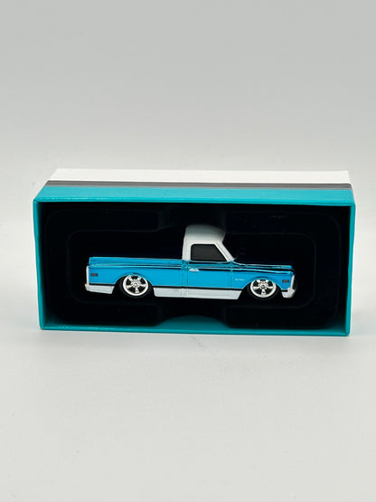 Red Line Club Collectors Chevy C/10 Pickup - Aqua Spectraflame