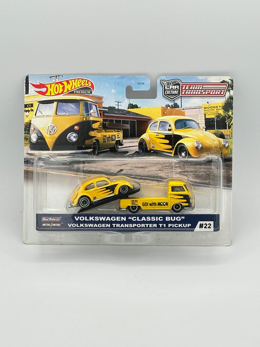 Team Transport Moon Eyes Volkswagen Classic Beetle and T1 pickup