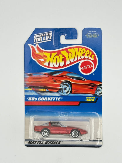 80's Chevy Corvette - Red