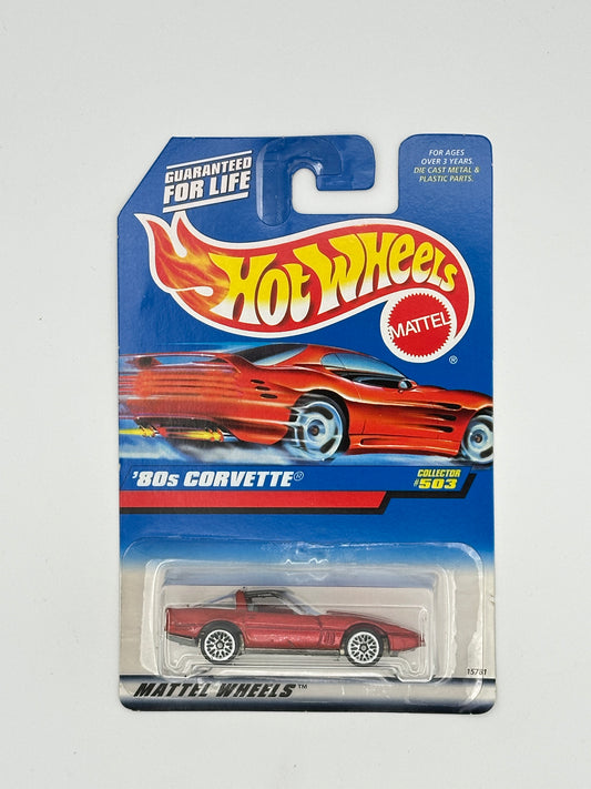 80's Chevy Corvette - Red