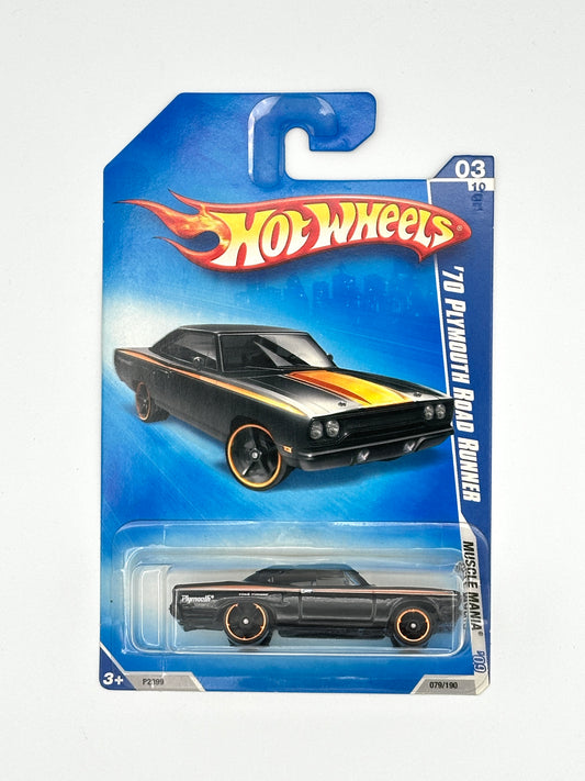 1970 Plymouth Roadrunner - Black/Orange