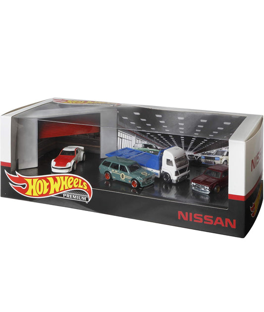 Nissan Historics Premium Diorama - Fairlady Z, Bluebird 510 Wagon, Laurel 2000 GSX