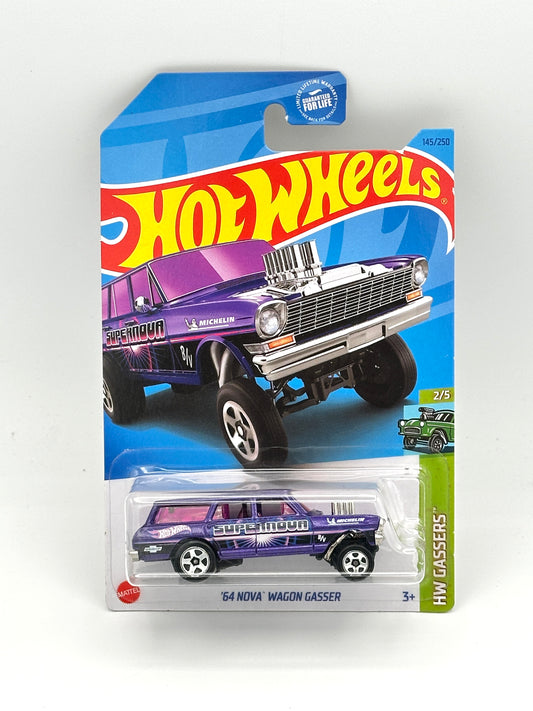 64 Chevy Nova Wagon Gasser - Purple