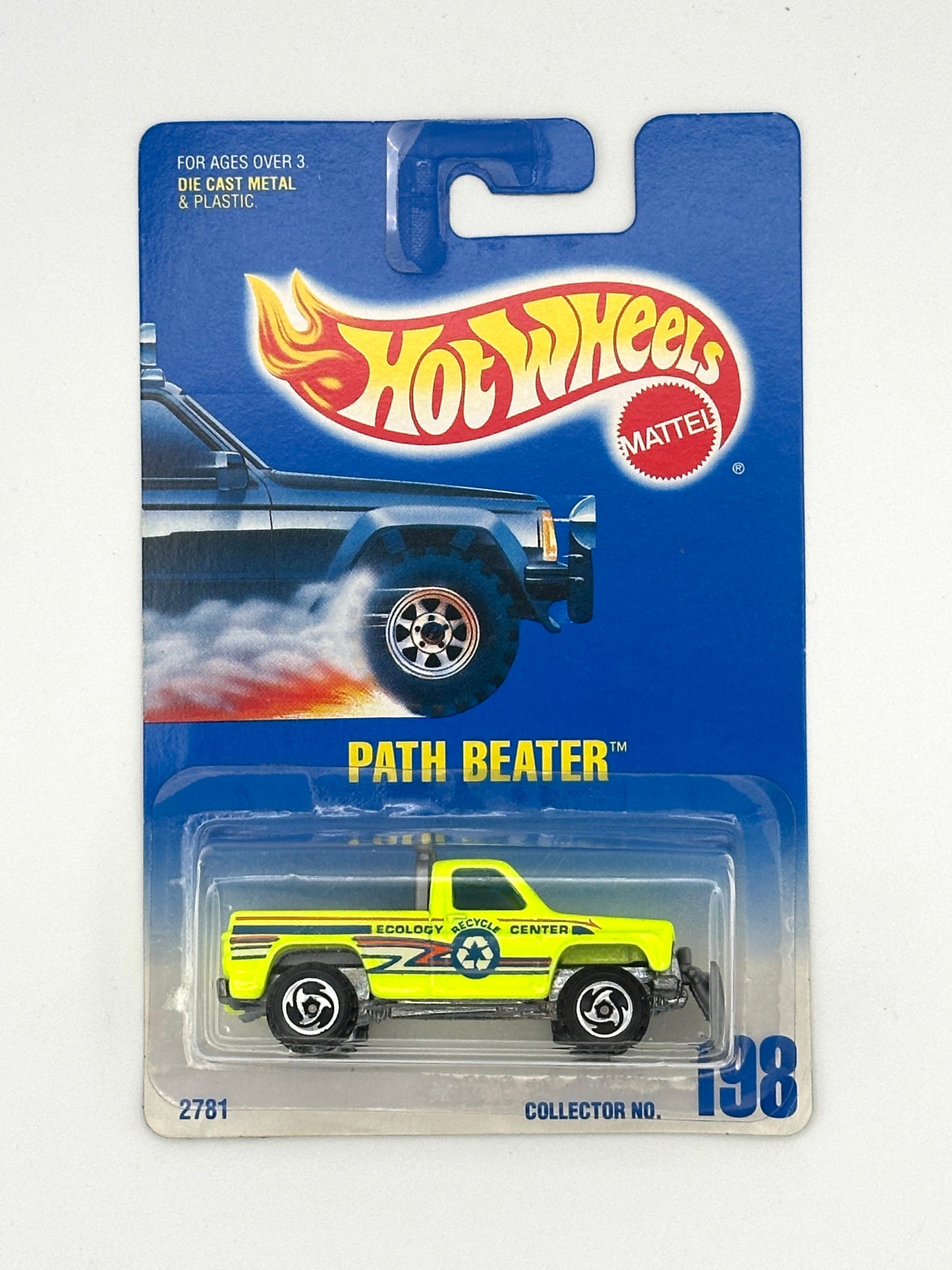 Path Beater Snow Plow  - Yellow