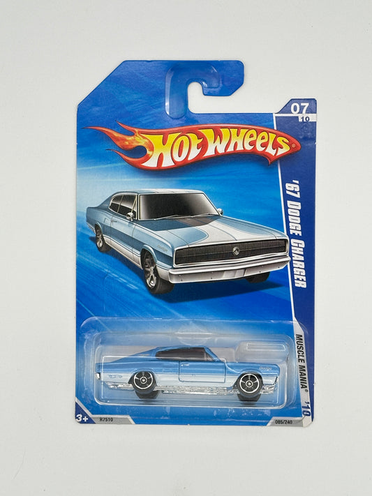 67 Dodge Charger - Blue/White